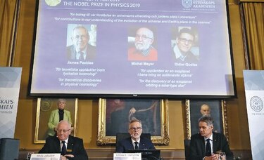 Nobel de Física para trío de cosmólogos
