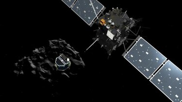 Philae inicia sus experimentos sobre el cometa, pero sus baterías se agotan