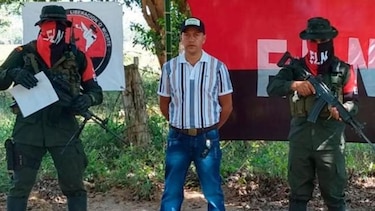 ELN libera a ingeniero secuestrado hace un año en Colombia