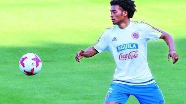 Cuadrado será baja para fogueo de Colombia
