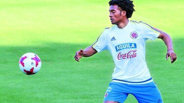 Cuadrado será baja para fogueo de Colombia