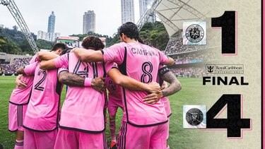 El Inter de Miami sonríe en Hong Kong sin Messi ni Luis Suárez