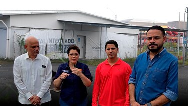 El hospital modular de Albrook se encuentra abandonado y convertido ‘en una piquera de metrobuses’