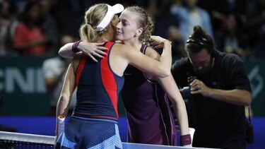 Caroline Wozniacki derrota a Kvitova en la Final de la WTA