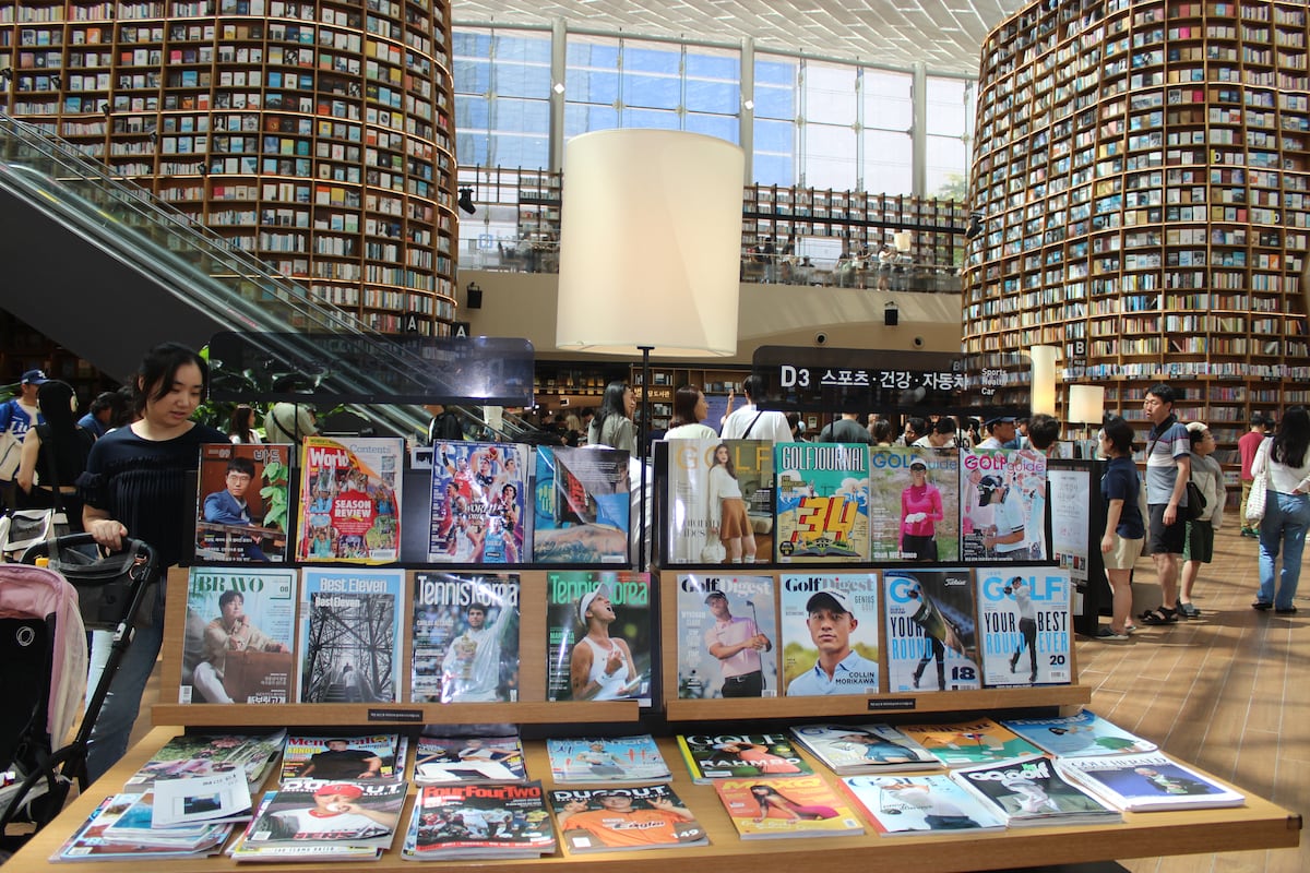 Starfield, la biblioteca de los 70 mil libros en Seúl