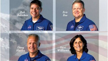 NASA escoge 4 astronautas para vuelos comerciales