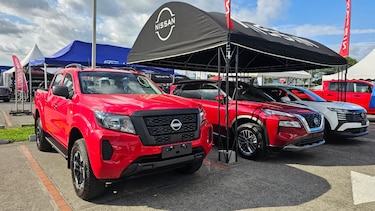 Nissan exhibe sus modelos en el Family Fest Chiriquí Mall