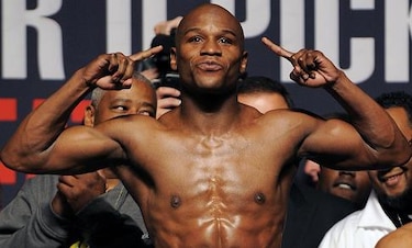 Mayweather expondrá sus títulos de peso welter y superwelter, anuncia el CMB