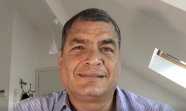 Correa dice que gobierno de Ecuador quiere inhabilitarle para elecciones