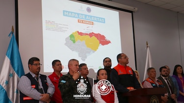 Honduras en ‘emergencia nacional’ por las lluvias causadas por la tormenta tropical Sara