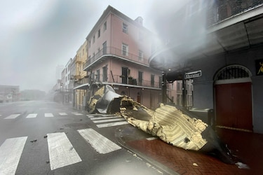 El huracán Ida azota a Luisiana y deja sin electricidad a Nueva Orleans