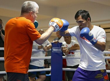 Horn confía en su pegada frente a Pacquiao