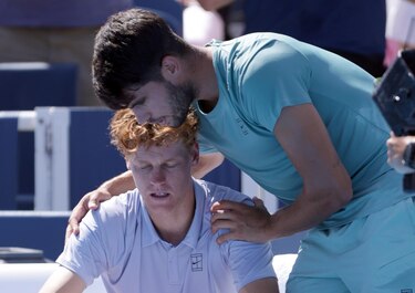 Sinner se retira del dobles mixto tras su abandono en la final de Cincinnati
