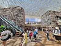 Starfield, la biblioteca de los 70 mil libros en Seúl