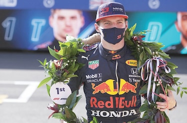 Max Verstappen largará primero hoy domingo en el Premio de Gran Bretaña