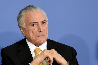 Juez ordena la detención del expresidente brasileño Michel Temer