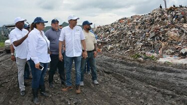 Autoridades detectan fallas tras inspección a relleno sanitario de cerro Patacón