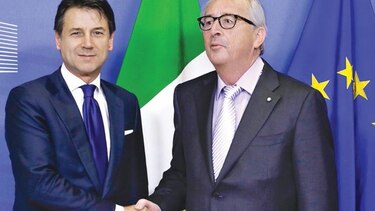 Italia propone reducir su déficit fiscal a 2%