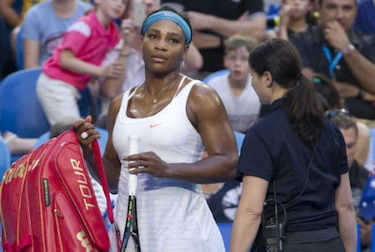 Serena Williams abandona la Copa Hopman