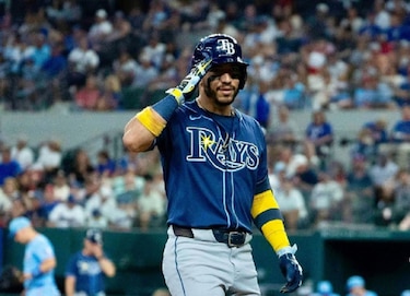 José Caballero y Yandy Díaz protagonizan altercado verbal durante victoria de los Rays