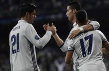 Real Madrid golea 5-1 al Legia de Varsovia