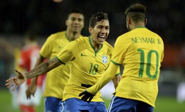 Fútbol amistoso: Brasil supera 2-1 a Austria con gol de Firmino
