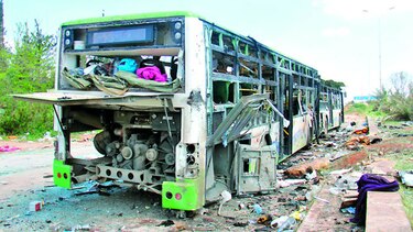 Muertos por ataque a convoy suben a 126