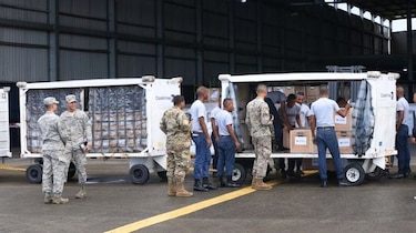 Panamá envía ayuda a afectados por el huracán Irma en San Martín