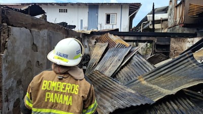 Incendio afecta apartamentos en Isla Colón, Bocas del Toro