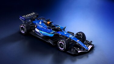 El equipo Williams presenta el diseño ‘fresco y dinámico’ de la carrocería de su FW48