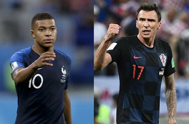 La juventud de Francia ante la tenacidad de Croacia