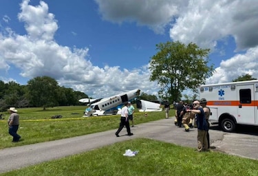 Una aeronave con hasta 20 personas a bordo se estrella en Tennessee
