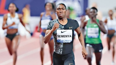 Semenya gana en Doha y Edward queda quinto