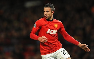 Manchester United pierde por un mes a Van Persie