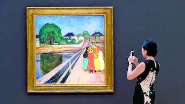 Venden cuadro de Munch en millones