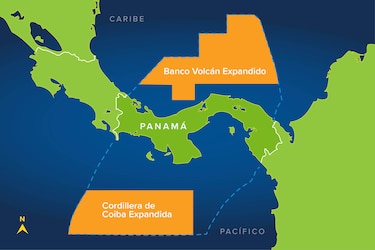 Panamá protege más del 54% de sus océanos con la ampliación de Banco Volcán