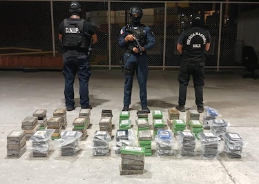 Decomisan cerca de 500 paquetes con droga en las últimas horas