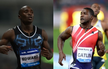 Justin Gatlin, prueba de fuego para Alonso Edward en la Liga Diamante