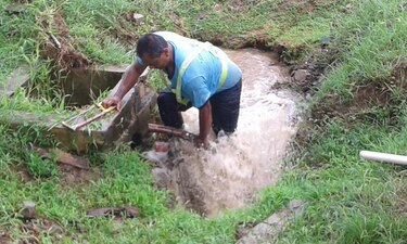 Idaan repara tubería en Hato Montaña, restablece el servicio de agua en Arraiján