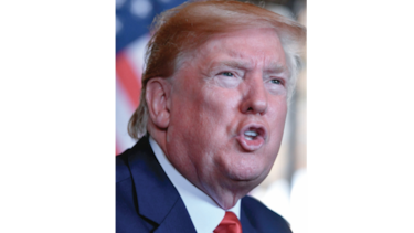 Partido Republicano pide a Trump, su líder, moderación en Twitter