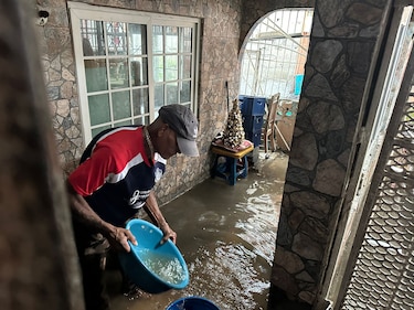 Lluvias y tormentas seguirán en diversos sectores del país por las próximas 48 horas; hay 60 familias afectadas