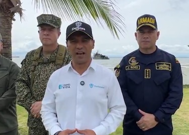 Ministro colombiano moviliza ‘todas las capacidades’ para enfrentar el paro armado del ELN