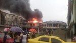 Bomberos reportan un incendio entre calles 5 y 6 de Colón