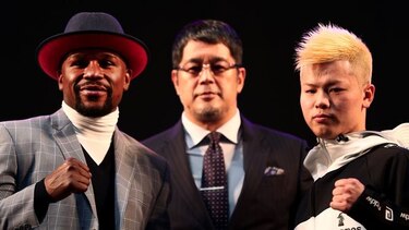 Mayweather vuelve a ponerse los guantes contra el 'Ninja Boy' Nasukawa