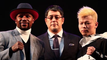 Mayweather vuelve a ponerse los guantes contra el 'Ninja Boy' Nasukawa