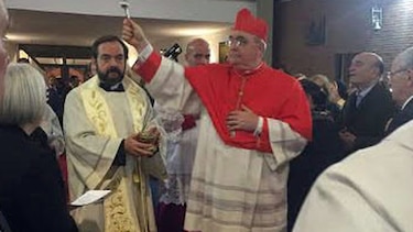 Lacunza tomará posesión como cardenal de la iglesia San José de Cupertino en Roma