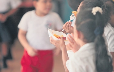 Baja la desnutrición  en  los niños  de primer grado