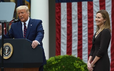 Trump prevé confirmación ‘muy rápida’ de la jueza Barrett en el Senado de Estados Unidos