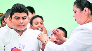 Vacuna contra VPH en niños
