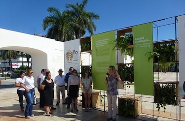 Inauguran exposición para crear conciencia sobre la necesidad de una urbe sostenible en Panamá